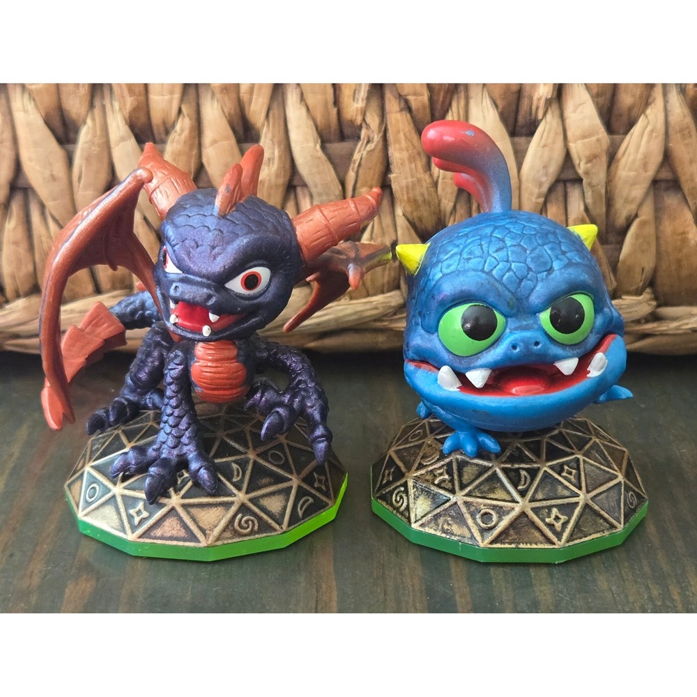 Skylanders Spyro &‎ Stump Smash Figures Activision Video Game Toy Lot